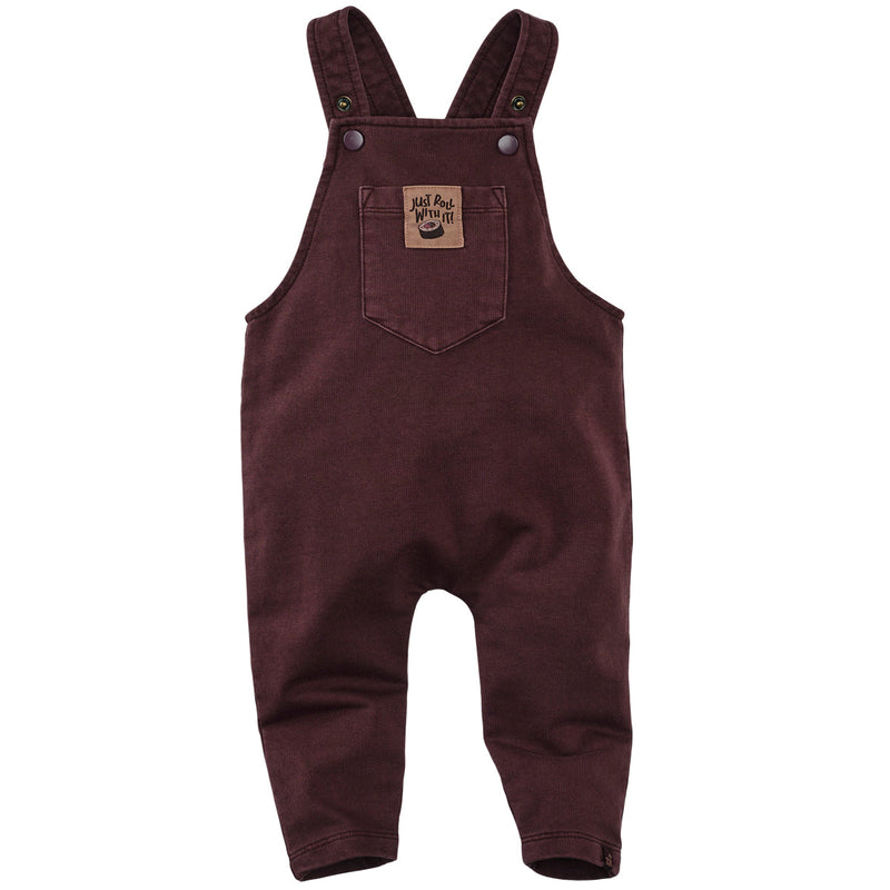 Jongens Salopette Etienne van Z8 Newborn in de kleur Crushed Cloves in maat 74.