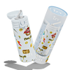 IZY Kids Thermos Bottle - Blue Pirates - 350ML To-Go Insulated Water Bottles