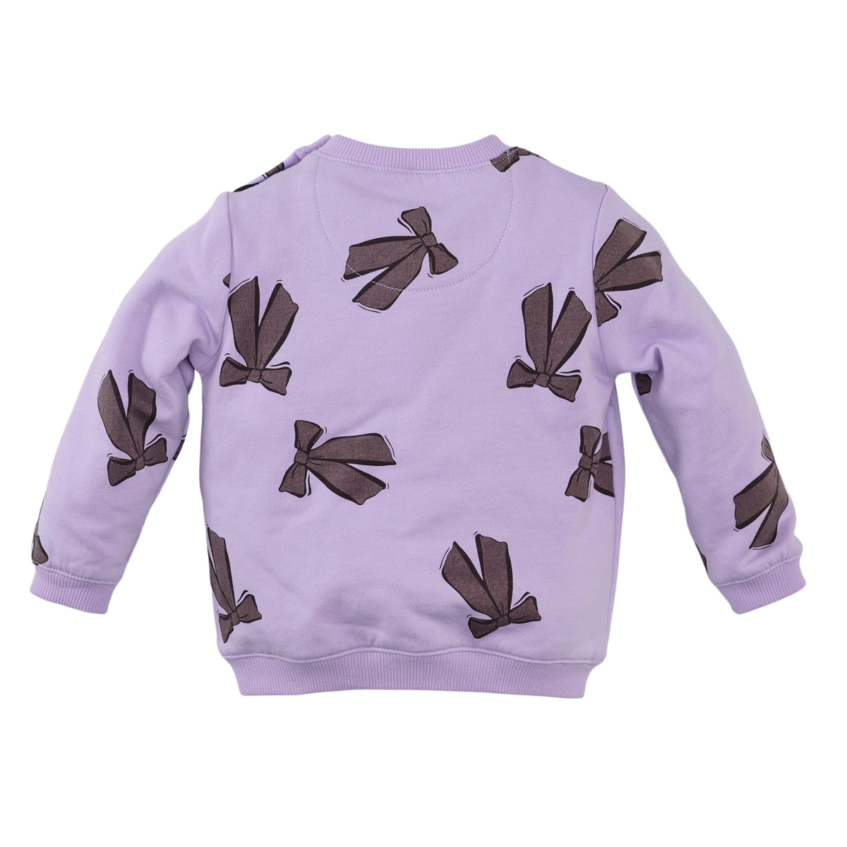 Meisjes Sweater Feyza van Z8 Newborn in de kleur Morning Violet AOP in maat 74.