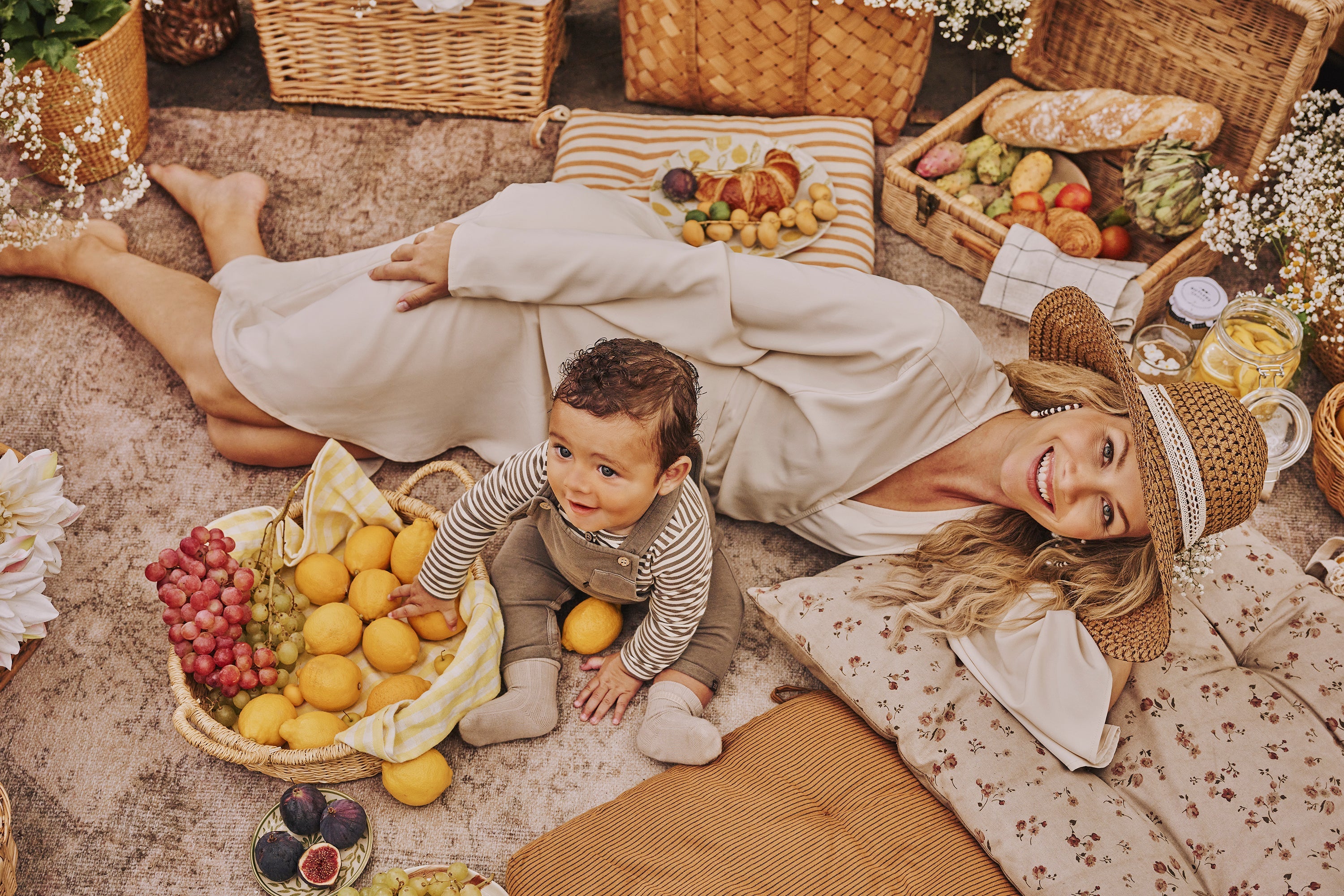 Jongens Longsleeve Francisco van Z8 Newborn in de kleur Muddy mud/Vanilla in maat 74.