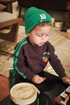 Jongens Sweatpants Frenkie van Z8 Mini in de kleur Crushed cloves in maat 116.