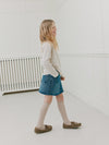 Meisjes CalliaSY LS T-shirt van Sofie Schnoor  in de kleur Off White Striped in maat 176.
