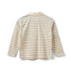 Meisjes CalliaSY LS T-shirt van Sofie Schnoor  in de kleur Off White Striped in maat 176.