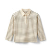 Meisjes CalliaSY LS T-shirt van Sofie Schnoor  in de kleur Off White Striped in maat 176.