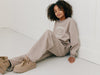 Meisjes ElinSY Sweatshirt van Sofie Schnoor  in de kleur Brown melange in maat 176.