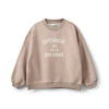 Meisjes ElinSY Sweatshirt van Sofie Schnoor  in de kleur Brown melange in maat 176.