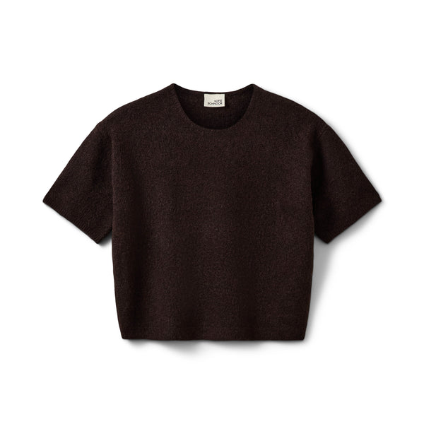 Meisjes CerinSY Knit van Sofie Schnoor  in de kleur Dark brown in maat 176.