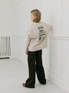 Meisjes ElinSY Sweat Shirt van Sofie Schnoor  in de kleur Fog in maat 176.
