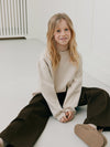 Meisjes ElinSY Sweat Shirt van Sofie Schnoor  in de kleur Fog in maat 176.