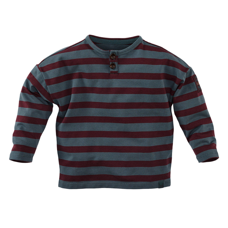 Jongens Longsleeve Gerben van Z8 Mini in de kleur Seafoam Shadow in maat 116.