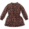 Meisjes DressGracie van Z8 Mini in de kleur Amber Brown AOP in maat 116.