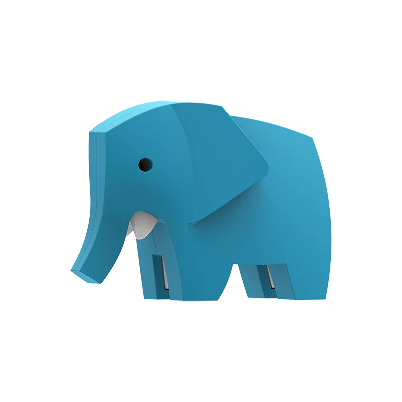 Halftoys - HALF WORLD 3D ELEPHANT