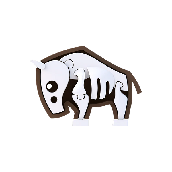 Halftoys - HALF WORLD 3D GNU