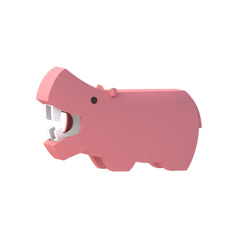 Halftoys - HALF WORLD 3D HIPPO