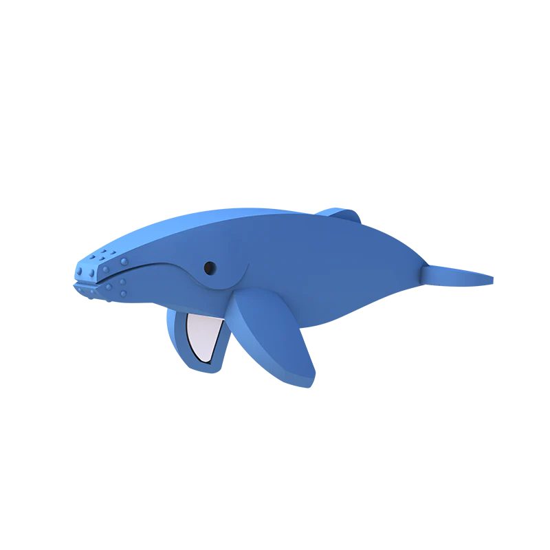 Halftoys - HALF WORLD 3D HUMPBACK WHALE