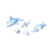 Halftoys - HALF WORLD 3D WHITE SHARK