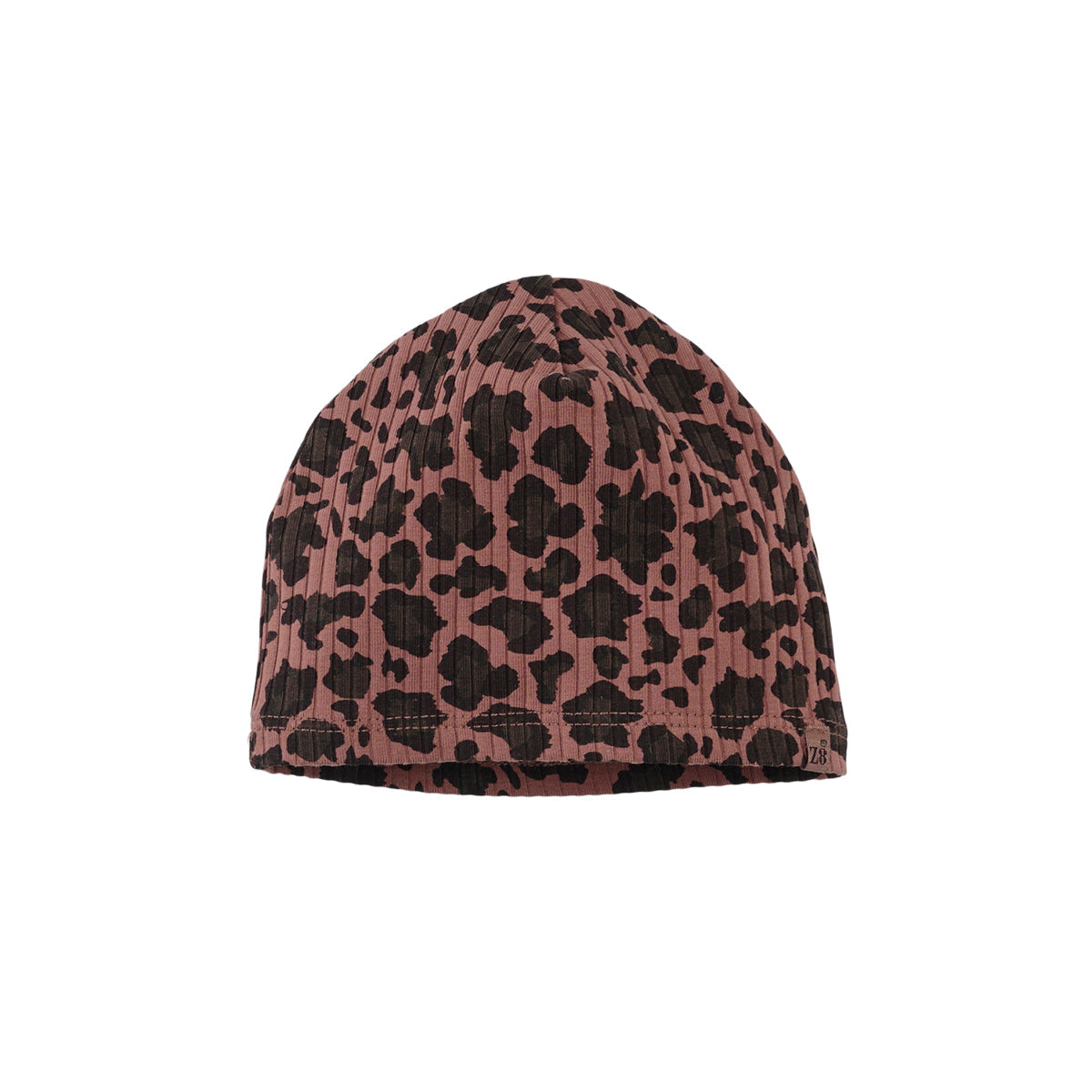 Meisjes Babyhat Jaclin van Z8 Newborn in de kleur Amber Brown AOP in maat XS.