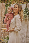Meisjes Boxpak Juanita van Z8 Newborn in de kleur Cherry blossom/AOP in maat 68.