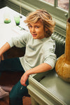 Jongens Sweater Justin van Z8 in de kleur Summer salix in maat 140-146.