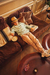 Jongens Sweater Justin van Z8 in de kleur Summer salix in maat 140-146.