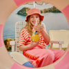 Meisjes Wide leg Pants Juun van Z8 Kids in de kleur Summer punch in maat 152.
