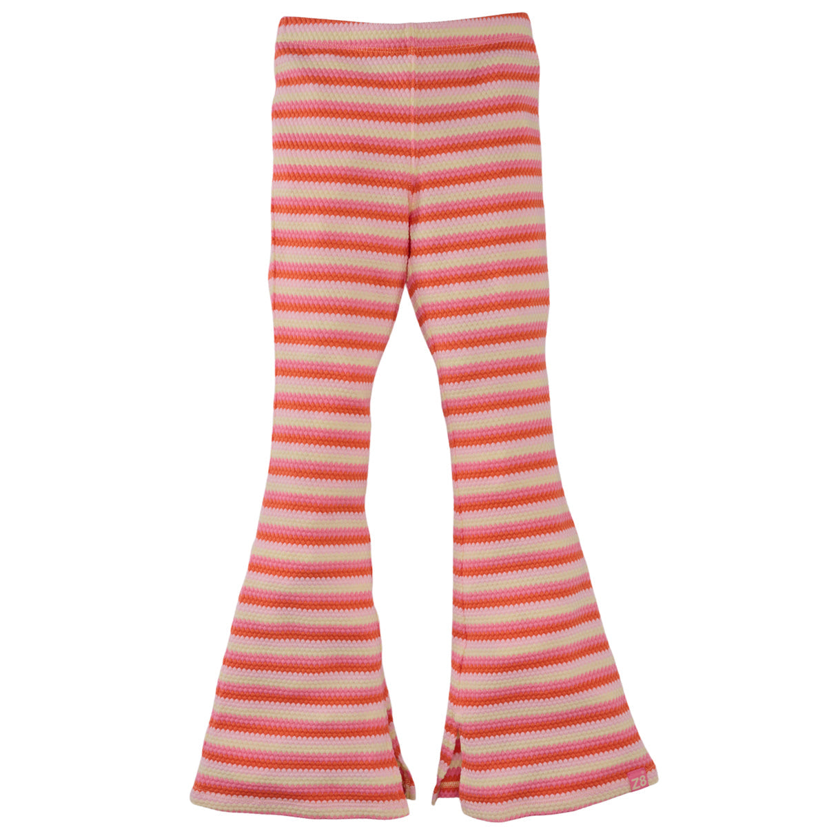 Meisjes Structure Flared Pants Lauren van Z8 Kids in de kleur Lovely lemon in maat 152.