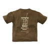 Jongens Tee Lenox van Z8 Kids in de kleur Golden moss in maat 152-158.