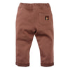 Jongens Twill Pants Lieuwe van Z8 Mini in de kleur Amber Brown  in maat 116.