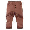 Jongens Twill Pants Lieuwe van Z8 Mini in de kleur Amber Brown  in maat 116.