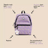 Little Legends Rugtas Lila Flower L