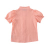 Meisjes Blouse Lilli van Z8 in de kleur Tropical peach in maat 140-146.