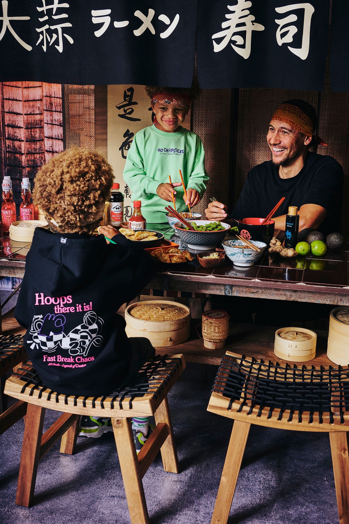 Jongens Heavy sweat hoodie Maddox van Z8 in de kleur Night Sky in maat 152-158.