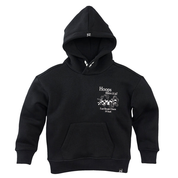 Jongens Heavy sweat hoodie Maddox van Z8 in de kleur Night Sky in maat 152-158.