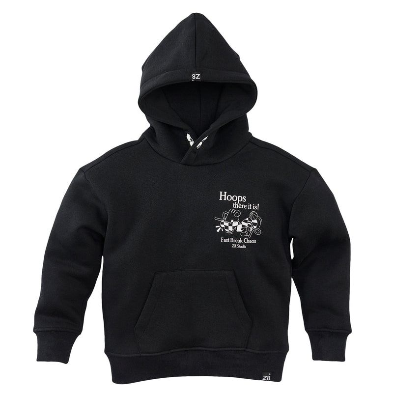 Jongens Heavy sweat hoodie Maddox van Z8 in de kleur Night Sky in maat 152-158.