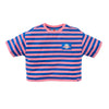 Meisjes Boxy Tee Marijn van Z8 Kids in de kleur Summer punch in maat 152-158.