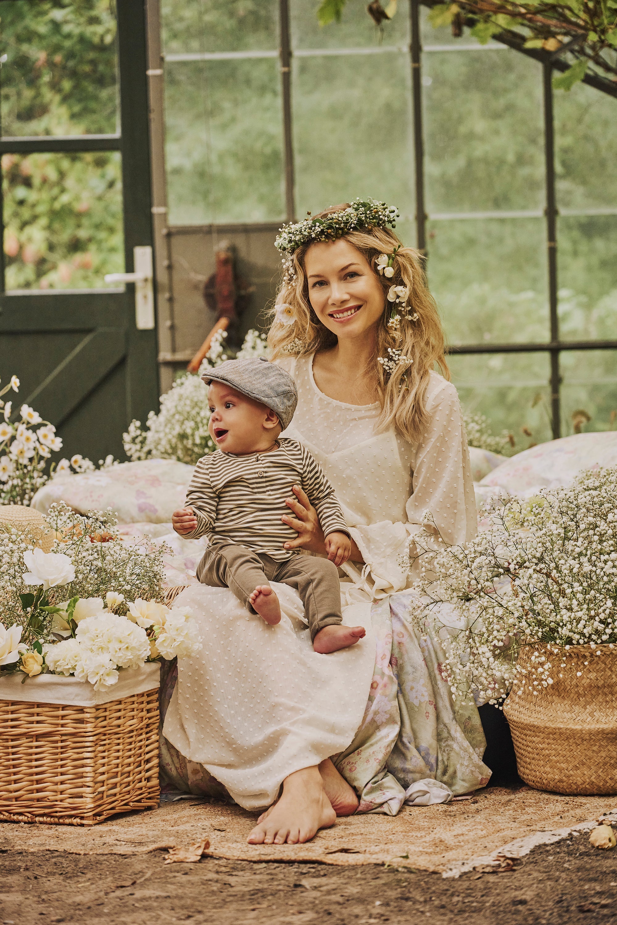 Jongens Joggingbroek Maximo van Z8 Newborn in de kleur Muddy mud in maat 74.