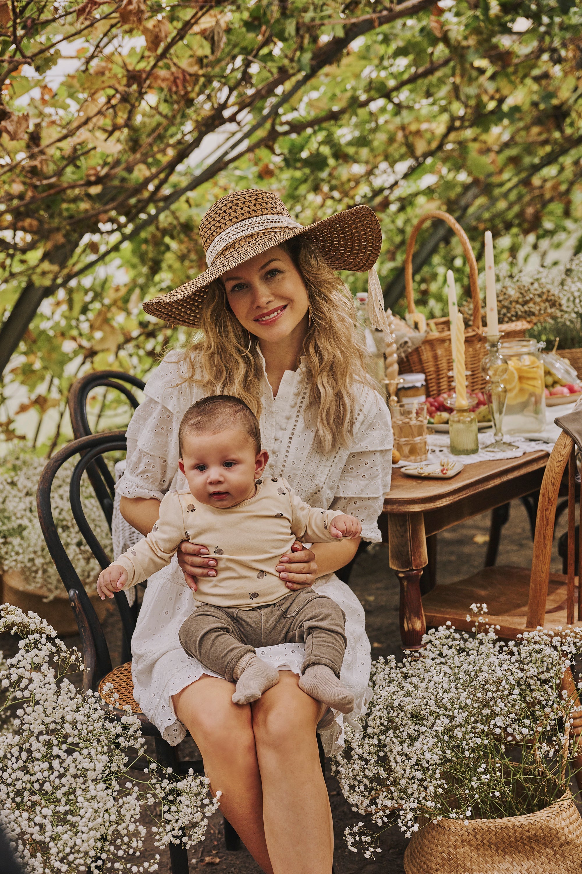 Jongens Joggingbroek Maximo van Z8 Newborn in de kleur Muddy mud in maat 74.