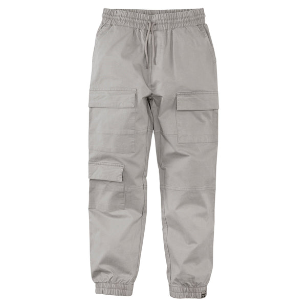 Jongens Cargo Pants Michael van Z8 Kids in de kleur Crushed rock in maat 152.