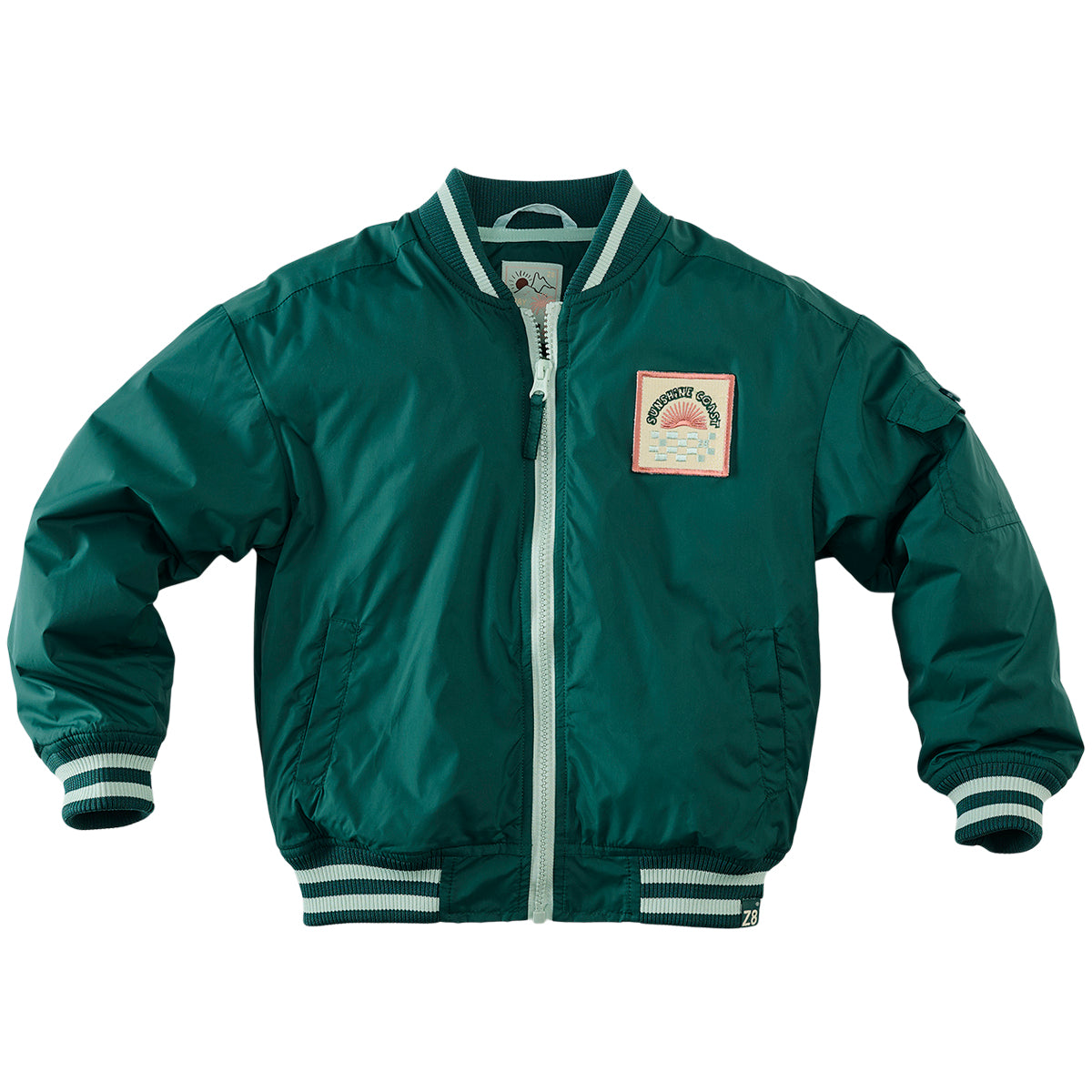 Jongens Summer jacket Nero van Z8 in de kleur Wild woods in maat 140-146.