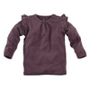 Meisjes Longsleeve Neva van Z8 Newborn in de kleur Frosted Plum in maat 74.