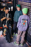 Jongens Heavy Sweater Neyo van Z8 in de kleur Smoky Lilac in maat 152-158.