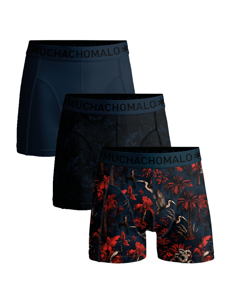 Muchachomalo Boxer 3-pack Print / Solid