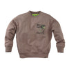 Jongens Sweater Pharo van Z8 in de kleur Twilight Taupe in maat 152-158.