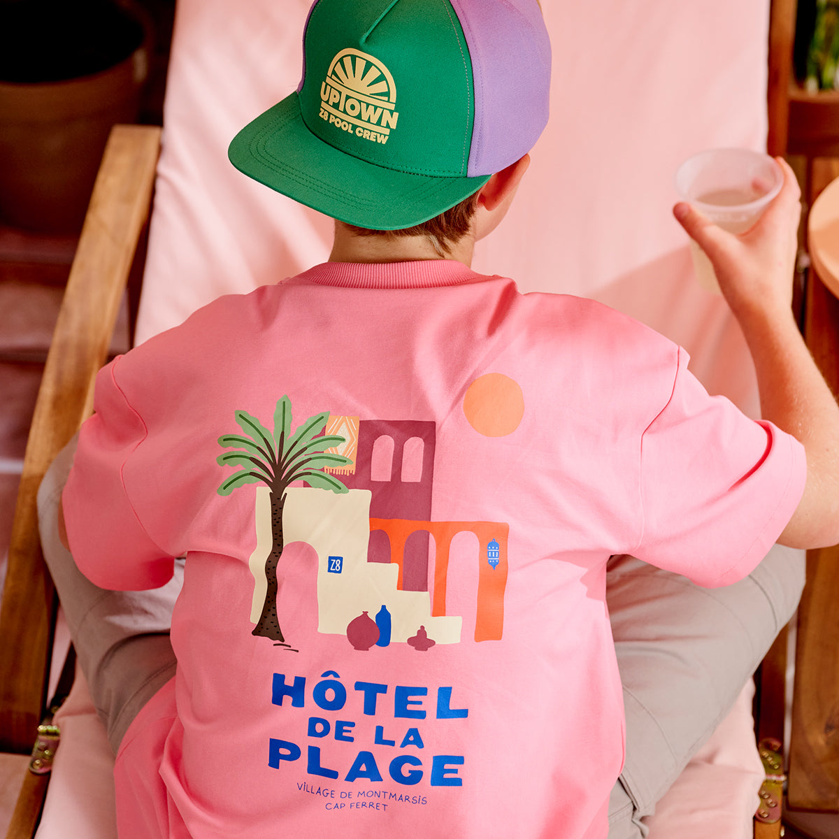 Jongens Tee Samuel van  in de kleur Summer punch in maat 152-158.