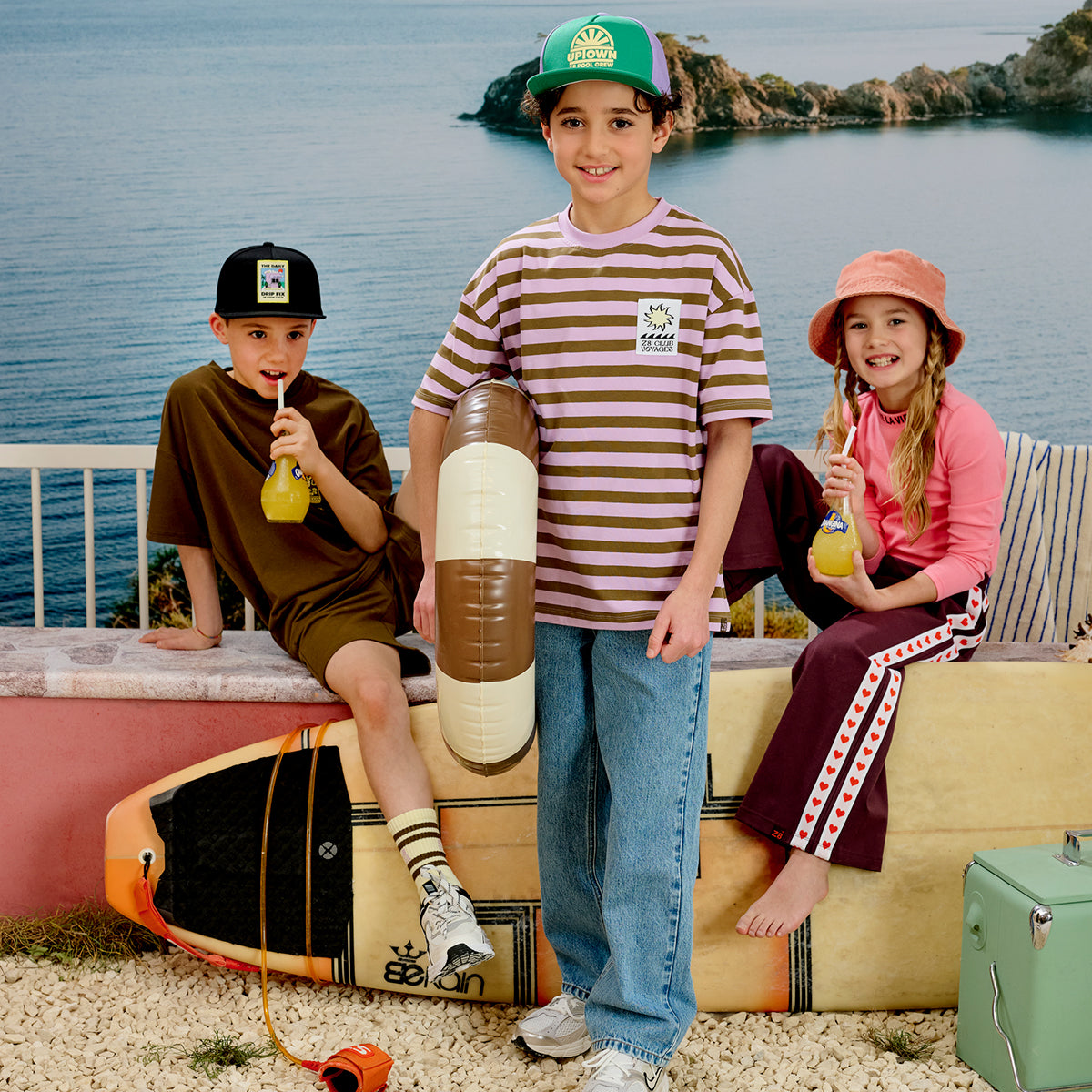 Jongens Tee Sofian van Z8 Kids in de kleur Comfy cosmic in maat 152-158.