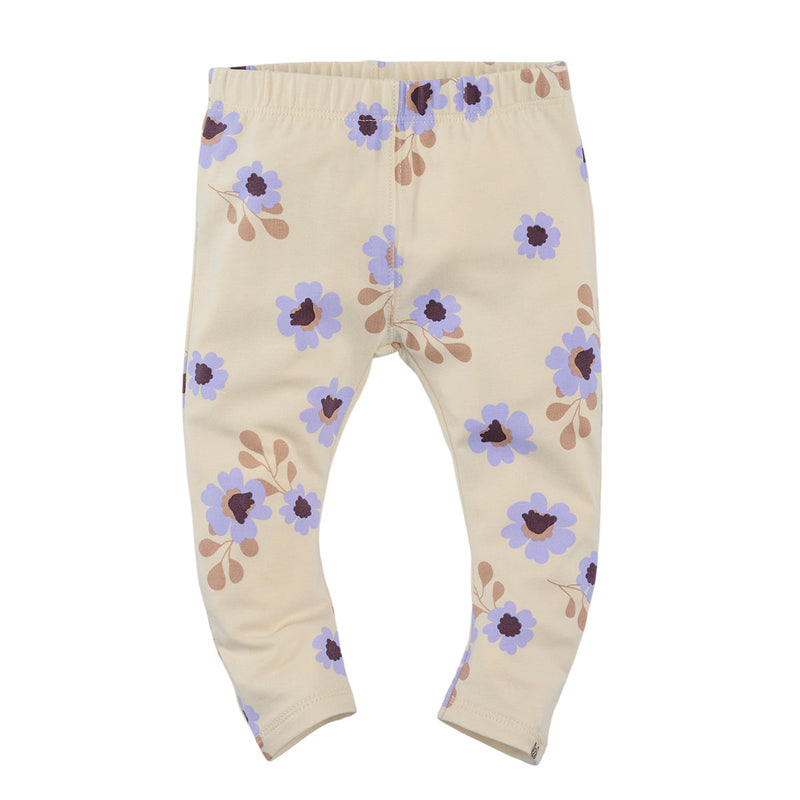 Meisjes Legging Tamira van  in de kleur Vanilla Cream AOP in maat 74.