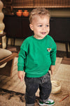 Jongens Sweater Tijl van Z8 Mini in de kleur Jelly Bean in maat 116.