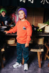 Jongens Sweater Tyce van Z8 in de kleur Tropical Coral in maat 152-158.