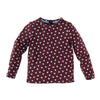 Meisjes Longsleeve Madelief van Z8 Mini in de kleur Berry brave in maat 116.