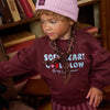 Meisjes Sweater Simay van Z8 Mini in de kleur Pink power in maat 116.
